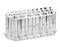 Acrylic Makeup Finger Nail Art Tool Organizer 26 Spaces For Storing Beauty Nail Art Kit Tools - Clear